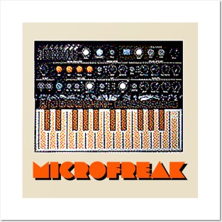 MicroFreak Synthesizer ∆∆∆ Pixelart Design Posters and Art